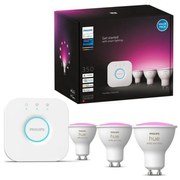 Set de bază Philips Hue WACA 3xGU10/5,7W 2000-6500K + dispozitiv de conectare