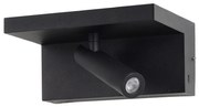 Aplica cu Spot LED HYLLA NFC charger neagra