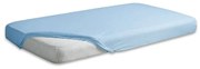 Husa impermeabila pentru saltele Jersey 60x120cm Baby Matex Albastru