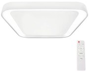 Plafonieră LED dimabilă QUADRO LED/38W/230V 3000-6000K albă + telecomandă