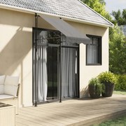 vidaXL Copertină retractabilă, antracit, 100x150 cm, textil și oțel