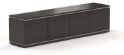 Dulap de perete Creator 162,8 x 35 x 40 cm, alb / wenge