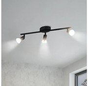 Spot LED Eglo 32431 BUZZ-LED 3xGU10/2,8W/230V 3000K negru
