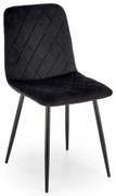 Scaun de bucătărie Sadie, negru