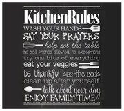 Placă de protecție din sticlă KITCHEN RULES pentru aragaz – mare, ZELLER, model 7