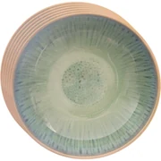 Orion Set de farfurii adânci din ceramică Glazeverde 20,5 cm, 6 bucăți