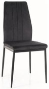 Scaun de sufragerie Amparo (Negru). 1049924