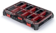 Organizator C, 54,3 cm, jos cu compartimente, negru