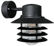 Nordlux - Aplică de exterior VEJERS 1xE27/60W/230V IP54 negru