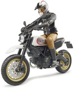 MOTOCICLETA SCRAMBLER DUCATI DESERT CU SOFER - BRUDER (63051)