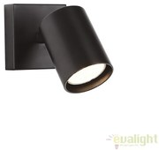 Aplica perete cu spot directonabil TOP I negru W0219 MX