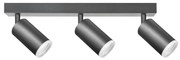 Spot LONDON 3xGU10/10W/230V negru