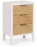 Dulap cu trei sertare, alb, 40x30x62 cm, Charley, Yes