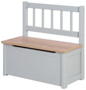 Bancă de copii taupe Woody – Roba