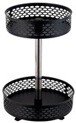 Organizator bucatarie, rotund,cu doua nivele 38x26x8 cm