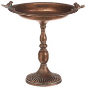 Suport metalic pentru aranjamente florale sauadăpătoare Romance, 45 x 38 x 46 cm, culoare cupru