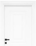Usa Interior din MDF Novo Doors NDF22 LUX PREMIUM SOFT TOUCH, Cadru din Lemn Masiv, KIT COMPLET, Toc Reglabil de 10 CM INCLUS, Plinta pe Ambele Parti