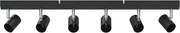 vidaXL Spot de tavan Negru 73 x 6,5 x 11,5 cm Metal