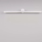 Aplica de perete LED pentru oglinda baie IP54 BREGGO alb, 81cm