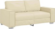 vidaXL Canapea Crem 180 x 80 x 84 cm țesătură