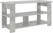 vidaXL Suport pentru TV Gri din beton 100 x 40 x 50 cm