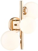 Aplica de perete cu 3 de surse de lumina MOLECULE