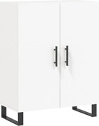 vidaXL Dulap, alb, 69,5x34x90 cm, lemn compozit