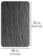 WENKO 2521499800 - Plăci de protecție SLATE 52 x 40 cm, multicolor/gri/transparent