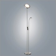 BKLICHT LED Lampadar LUAN argintiu 25/180 cm