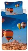 Vehicul Set de lenjerie pentru pat cu balon cu aer cald 135×200cm, 80×80 cm
