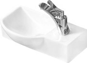 Mexen Hugo chiuvetă pe blat stânga 40 x 22 cm, albă - 21254000L