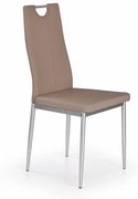 Scaun K202 piele ecologica cappucino
