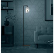 Lampadar Eglo 390256 ESTANYS 1xE27/40W/230V fumuriu