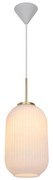 Pendul design scandinav Milford 20 alb opal