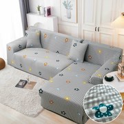 Husa Elastica Pentru Fotoliu  Canapea  Coltar - Floricele