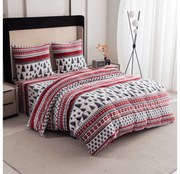 Lenjerie cocolino TWINKLE CHRISTMAS colorata Dimensiune lenjerie de pat: 2 buc 70 x 90 cm | 200 x 220 cm