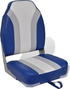 vidaXL Scaun pliabil cu spătar înalt pentru barcă