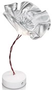 Veioza, Lampa de masa cu baterii ideala restaurant, realizata manual Lafleur prisma