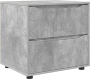 vidaXL Dulap de depozitare Gri din beton 60 x 48 x 57 cm Lemn compozit