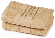 Prosop 4Home Bamboo Premium, bej, 30 x 50 cm, set 2 buc.