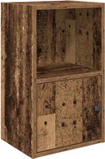 vidaXL Bibliotecă, lemn vechi, 31x24x52 cm, lemn prelucrat