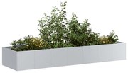 vidaXL Jardinieră 280x80x40 cm oțel galvanizat