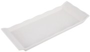 Tavă de servit Orion Retro alb, 29,5 x 13 cm