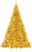 Brad artificial auriu , 210cm 1000ramuri