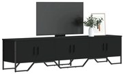vidaXL Dulap TV, negru, 180x34x41 cm, lemn prelucrat