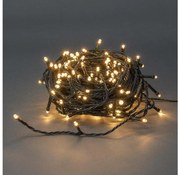 Nedis CLLS180 LED șir exterior Crăciun 180 LED/7 funcții 16,5m IP44 alb cald