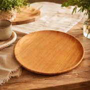 Tava din lemn rotunda Φ 40 cm , ideala pentru pizza si aperitive