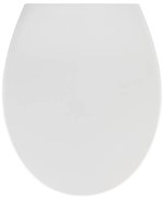 WENKO 21903100-WC capac SAMOS, 44,5 x 37,5 cm, alb/argintiu