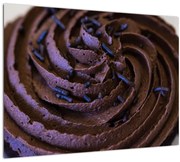 Tablou - Cupcake din ciocolată (70x50 cm)