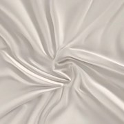 Kvalitex Cearșaf Satin cu bandă elastică alb, 100 x 200 cm